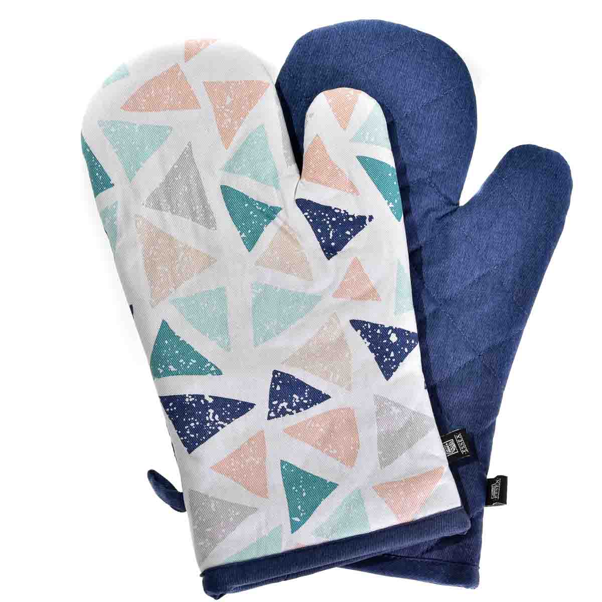 Mănuși pentru cuptor (albastru multicolor)
