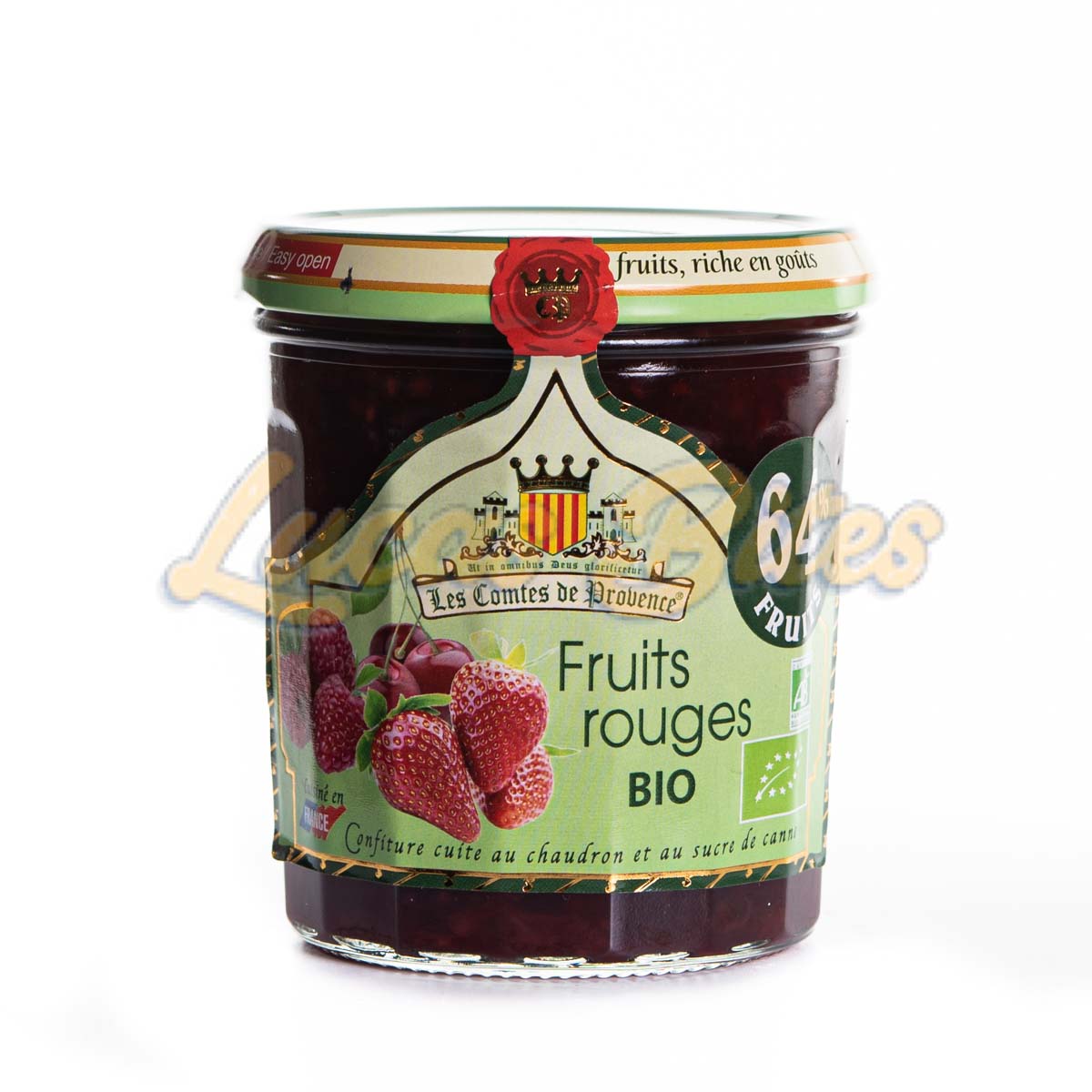 Gem de fructe roșii BIO, Les Comtes de Provence, 350g